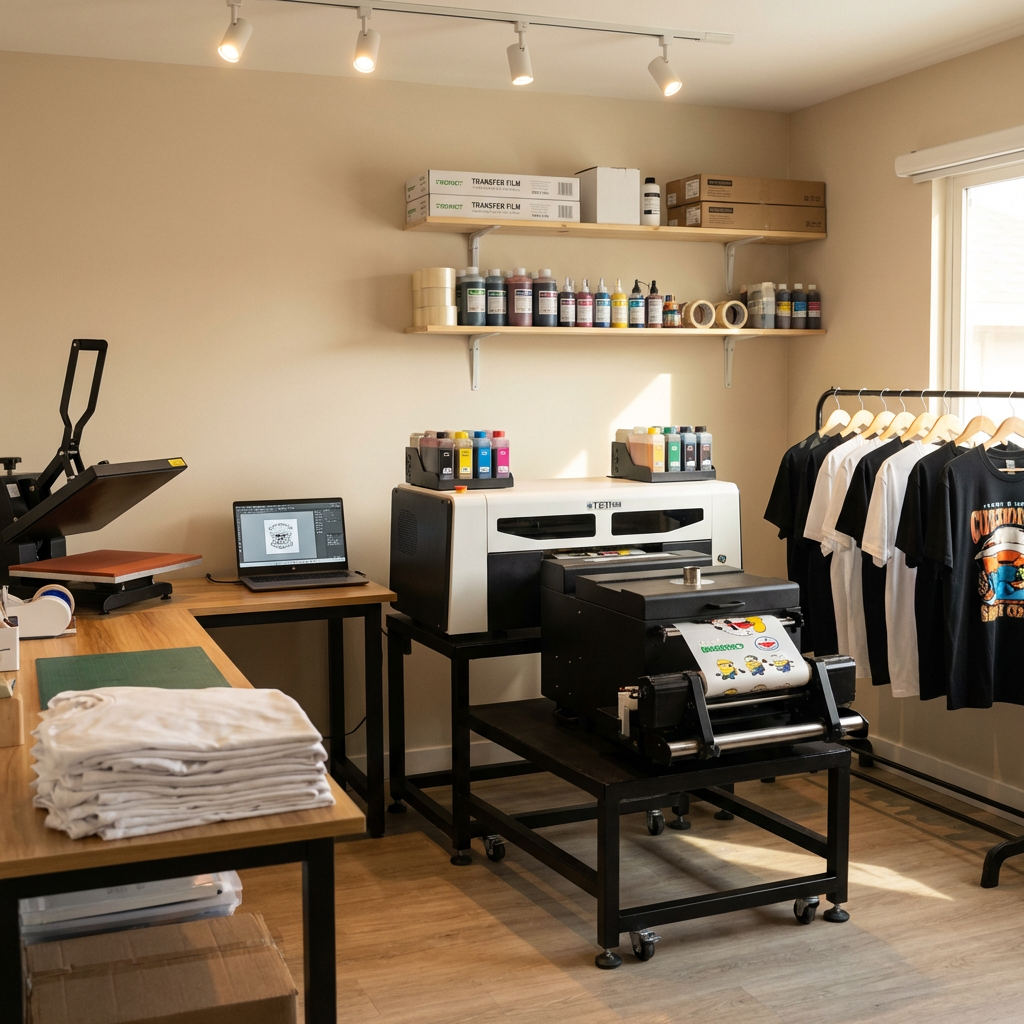 ماكينة DTF 30 سم