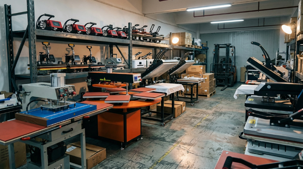 مكبس حراري متعدد المقاسات